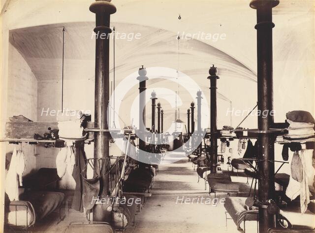 Les Salles des Gardes, Palais des Papes, Avignon, France, 1860s. Creator: Unknown.