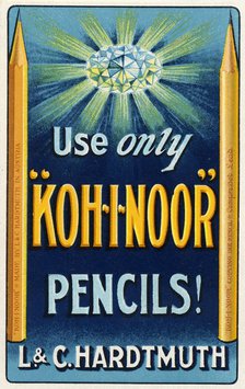 Koh-I-Noor pencils, 1900s. Artist: Unknown