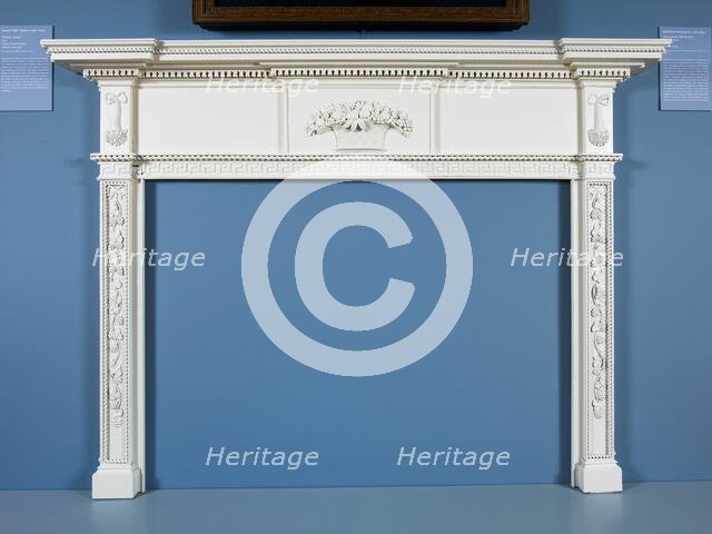 Mantel, 1813. Creator: Samuel Field McIntire.