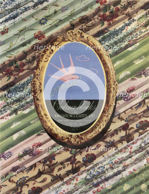 'Colour blocks by Knighton & Cutts Ltd', 1941. Creator: Unknown.