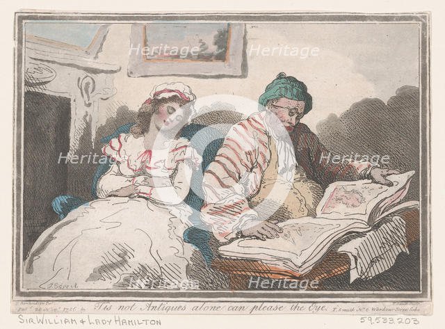 Tis not Antiques Alone can Please the Eye, or Tastes Differ, November 20, 1786., November 20, 1786. Creator: Thomas Rowlandson.