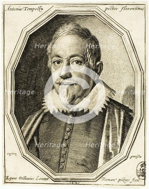 Antonius Tempesta, 1623. Creator: Ottavio Mario Leoni.