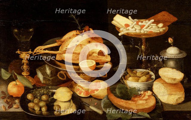 Still Life with a Meal. Creator: Peter Binoit.