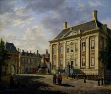 The Mauritshuis in The Hague, 1825. Creator: Bartholomeus Johannes van Hove.