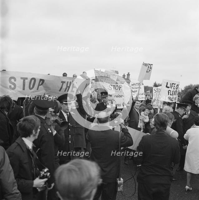 Westway Flyover, A40, Paddington, City of Westminster, London, 28/07/1970. Creator: John Laing plc.