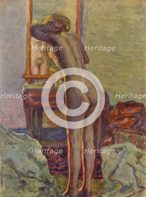 'Nu A La Coiffeuse', 1935. Artist: Pierre Bonnard.