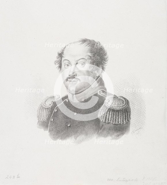 Portrait of Alexei Zakharovich Khitrovo (1776-1854).