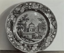 Plate - Waterworks, Philadelphia, c. 1936. Creator: Helmut Hiatt.