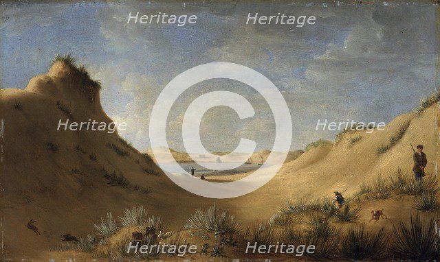 'The port of Newton, Glamorgan', 1768. Artist: Anthony Devis