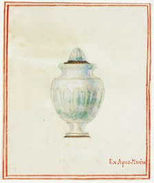 Aquamarine Urn, n.d. Creator: Giuseppe Grisoni.