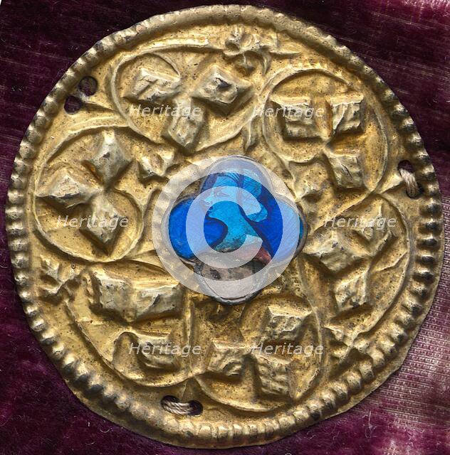 Costume Ornament with Profile Portrait, c. 1380/1400. Creator: Unknown.