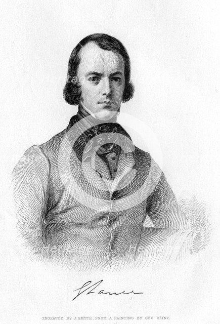 George Lance, English artist, 19th century. Artist: J Smyth