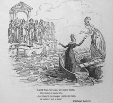 'Lured from her own, her native home...', c1820.  Creator: George Cruikshank.