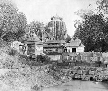 Lingaraj temple, Bhubaneswar, Orissa,  India, 1905-1906. Artist: FL Peters