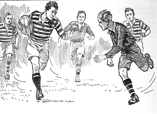 'Rugby Football', 1937. Artist: Unknown.