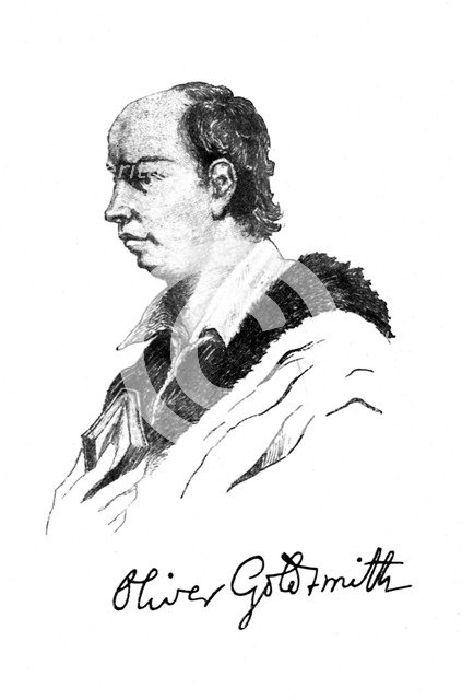 Oliver Goldsmith, Irish writer, poet, and physician, (1912). Artist: Unknown