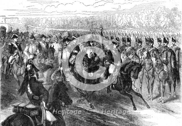 'Grand Review in Paris, 12th. April 1854', 1854. Creator: Unknown.