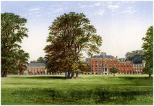 Wimpole Hall, Cambridgeshire, home of the Earl of Hardwicke, c1880. Artist: Unknown