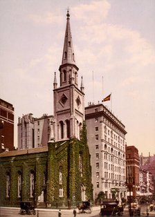 Marble Collegiate Church and Holland House, New York, c1901. Creator: Unknown.