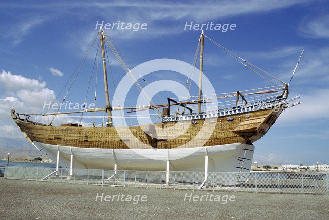 'Fateh Al-Khair', dhow, Sur, Oman. 