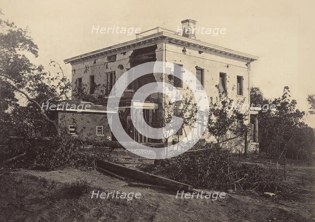 The Potter House, Atlanta, 1860s. Creator: George N. Barnard.