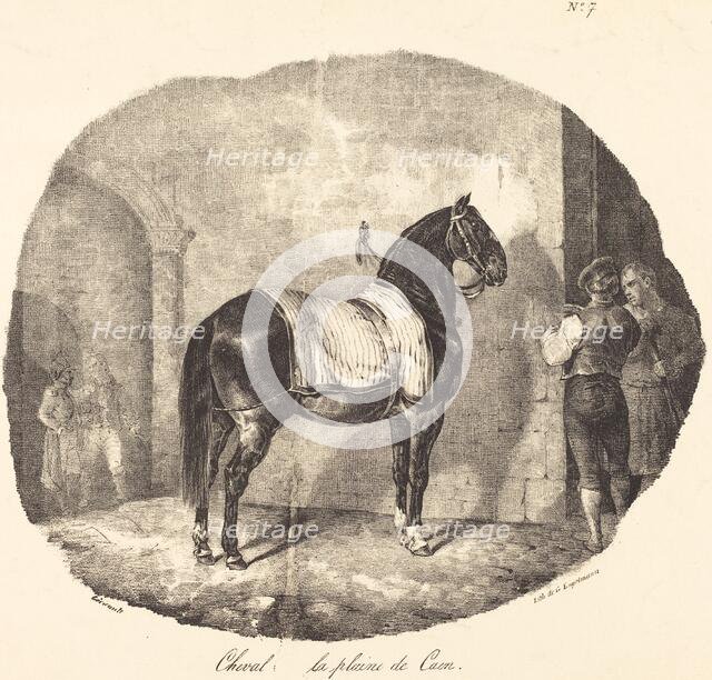 Cheval de la plaine de Caen, 1822. Creator: Theodore Gericault.