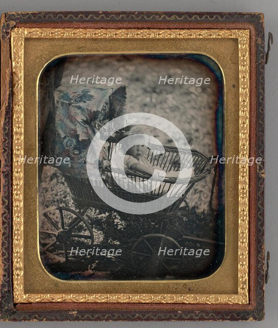 Untitled (Portrait of Baby), 1853. Creator: Unknown.