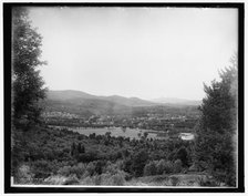 Plymouth, N.H., from the east, c1907. Creator: Unknown.