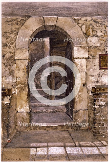 Tower of London, London, 1883. Artist: John Crowther