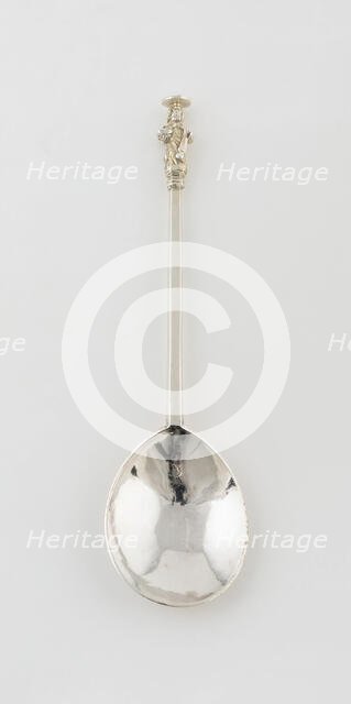 Apostle Spoon: St. James the Less, London, 1640/41. Creator: Unknown.