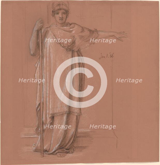 Minerva, 1886. Creator: Edward John Poynter.