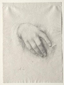 Study of Hands. Creator: Alphonse Legros (French, 1837-1911).
