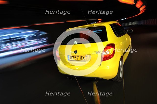 SKODA Fabia 2007. Artist: Simon Clay.