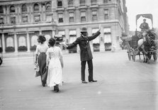 Traffic Squad Police, 1911. Creator: Bain News Service.