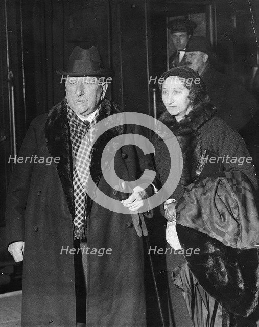 Nahum Sokolow (1859-1936), Zionist leader, pioneer in Hebrew journalism and prolific Hebrew author. Artist: Unknown