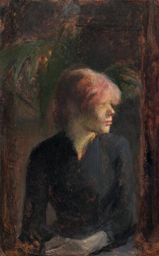 Carmen Gaudin, 1885. Creator: Henri de Toulouse-Lautrec.