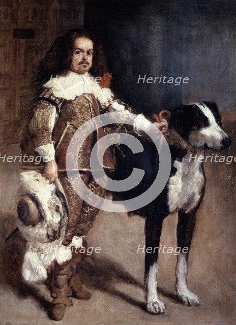'Court Dwarf Don Antonio el Inglés', 1640-1645. Artist: Diego Velasquez