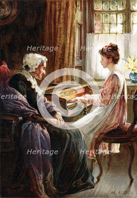 'Their Evening Hymn', 1892. Artist: Margaret Isabel Dicksee