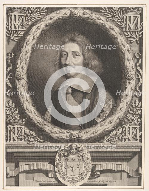 Chancelier Michel IV Le Tellier, 1659. Creator: Robert Nanteuil.