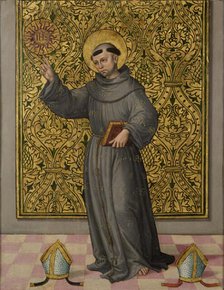 Saint Bernardino of Siena, 1510-1530. Creator: Unknown.