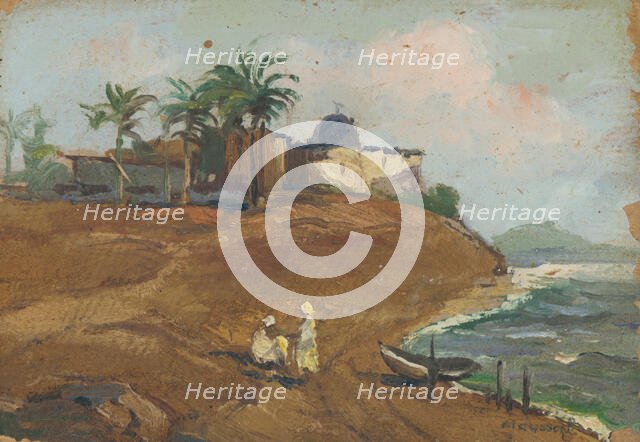 By the Dalmatian Sea, around 1930. Creator: Teodor Jozef Mousson.