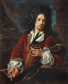 Gentilhomme prisant du tabac, between 1694 and 1734. Creators: Alexis Simon Belle, Robert Tournieres.