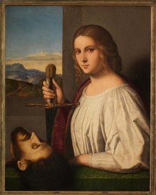 Judith with the head of Holofernes, c.1525. Creator: Catena, Vincenzo di Biagio (around 1470-1531).