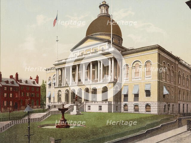 The State House, Boston, c1900. Creator: Unknown.