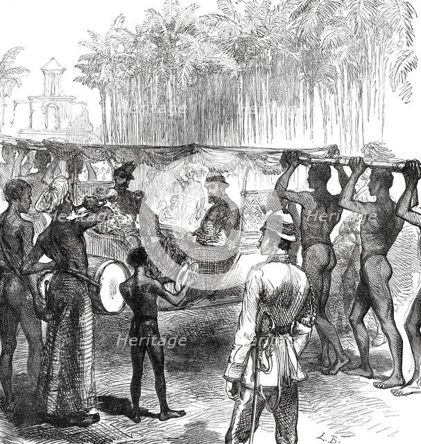 The Royal Visit to India: the Prince of Wales and the Governor of Goa..., 1875, (1876). Creator: L.B..