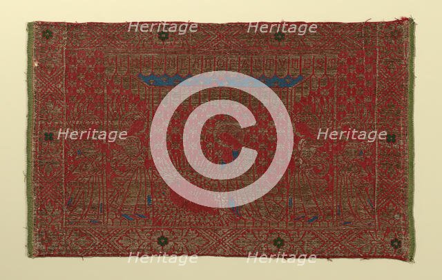 Orphrey Panel (Depicting the Nativity), Florence, 1450/1500. Creator: Unknown.