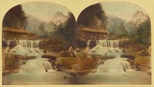 Crystal Cascade, Catskill Mountains, about 1865. Creator: London Stereoscopic & Photographic Co.