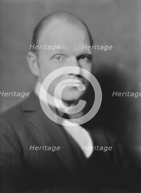 Mr. Treedlar sic, portrait photograph, 1918 Feb. 11. Creator: Arnold Genthe.