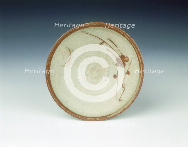 Qingbai bowl with brown slip decoration, late Southern Song dynasty, China, 13th century. Artist: Unknown