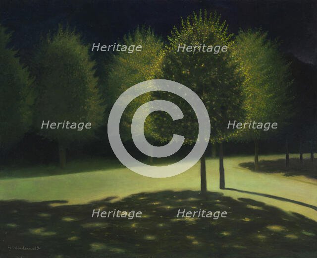 On Heerstrasse, 1918. Creator: Wunderwald, Gustav (1882-1945).